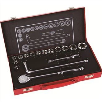 16pcs 1/2''Dr. Set Wrench Soced