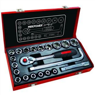 21pcs 1/2'' Set Wrench Soced Dr