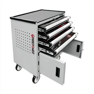 Set Offeryn Modurol 242pcs gyda Troli Offer