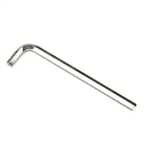 Pen Fflat Braich Hir Ychwanegol Allwedd Hex Electroplated, Metrig