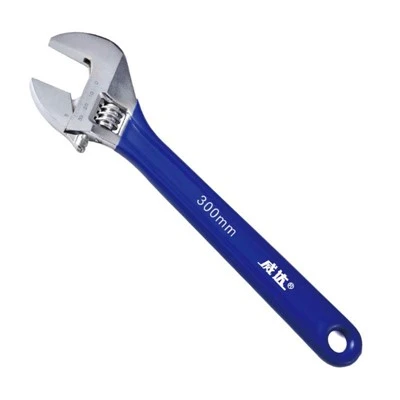 Wrench Addasadwy wedi'i Drochi â Phlastig 12" 300mm