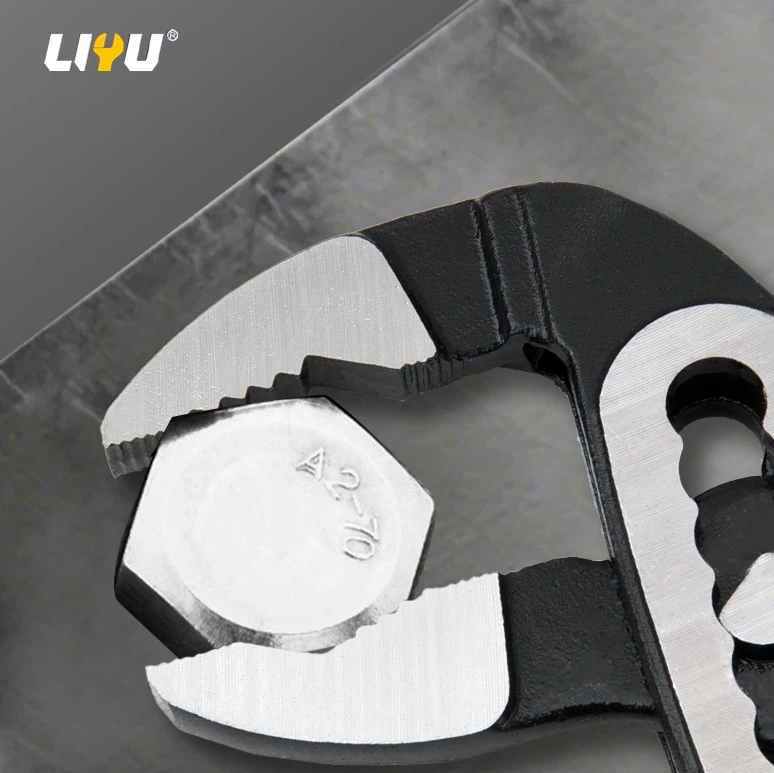 Water Pump Pliers Multi-purpose Pipe Pliers Pipe Pliers Big Mouth Pliers Wrench Water Pipe Pliers 175mm high quality